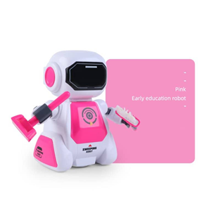 ربات اسباب بازی کنترلی نظافتچی صورتی SMART CLEANING ROBOT مدل T21B-2629_اسباب بازی
